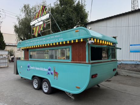 Food Truck 2D-Zeichnung China Bester Lieferant