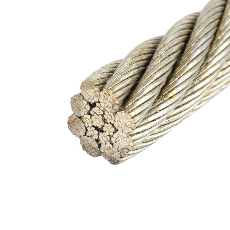 cable de acero con revestimiento de goma