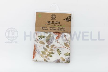 Khăn trải bàn bằng vải Jacquard 100% Polyester, Dễ lau chùi, Không mùi, Chống nấm mốc, Thoải mái khi chạm vào