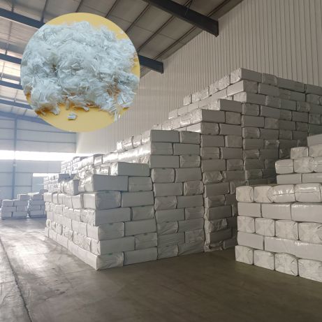 for road Recycled polyester for Traffic safety Polyester fiber for pavement