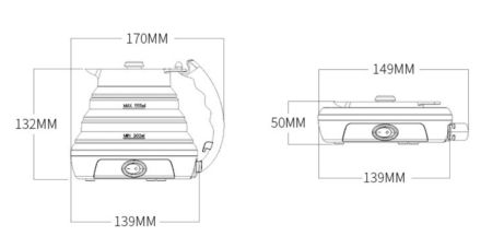 bouilloire électrique de la meilleure qualité Meilleures usines, bouilloire portable pliable Chine Grossiste, bouilloire à thé portable d'extérieur, achat de bouilloires électriques pliables en grandes quantités pour la distribution Meilleurs fournisseurs