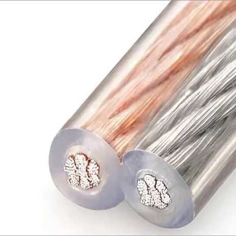 Twisted Pair PVC Insulated Cable Best Chinese Suppliers,transparent/red black Speaker cable Best Chinese Manufacturers