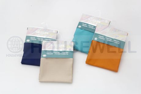 Khăn trải bàn bằng vải polyester cao cấp một màu, dễ lau chùi, chống nấm mốc, chịu lực cao